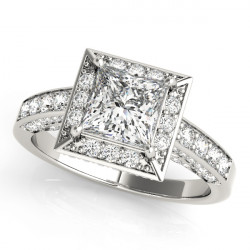 ENGAGEMENT RINGS HALO SQUARE & CUSHION