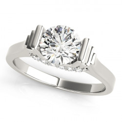 ENGAGEMENT RINGS SOLITAIRES ROUND