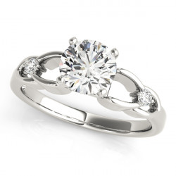 CELTIC KNOT 2 STONE REMOUNT