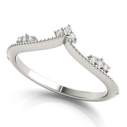 CHEVRON DIAMOND BAND