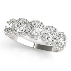 DIAMOND BAND ROUND STONES