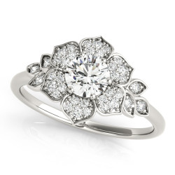 FLOWER FASHION RING