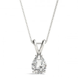 10X7MM(2CT)4PR PEAR PENDANT