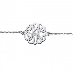20MM 3 INITIAL MONOGRAM BRACELET